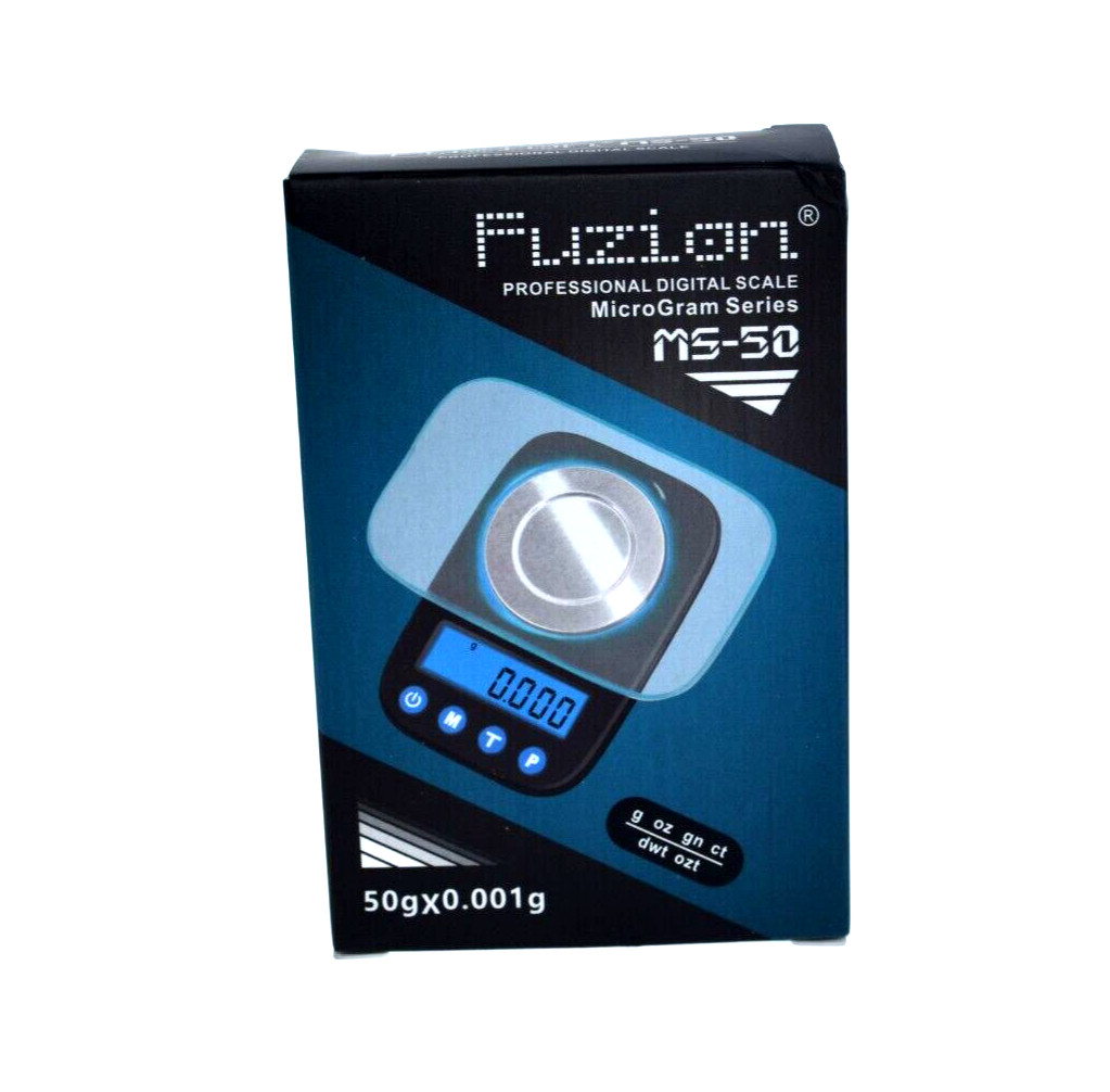Fuzion MicroGram Series – MS-50- Professional Digital Scale- 50G x 0.001G