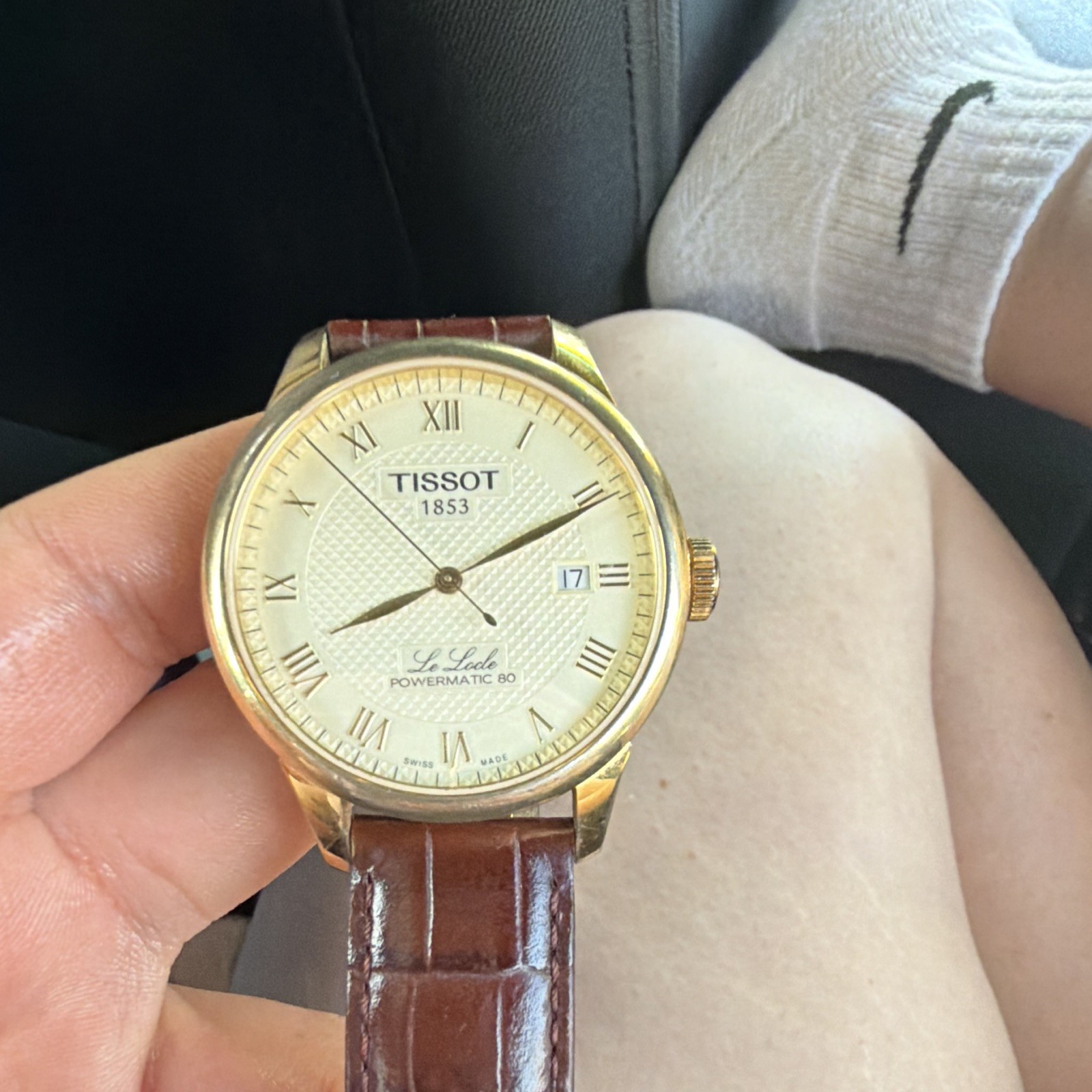 Tissot Le Locle Automatic Gold Tone Swiss Made Men’s Watch Pre-Owned