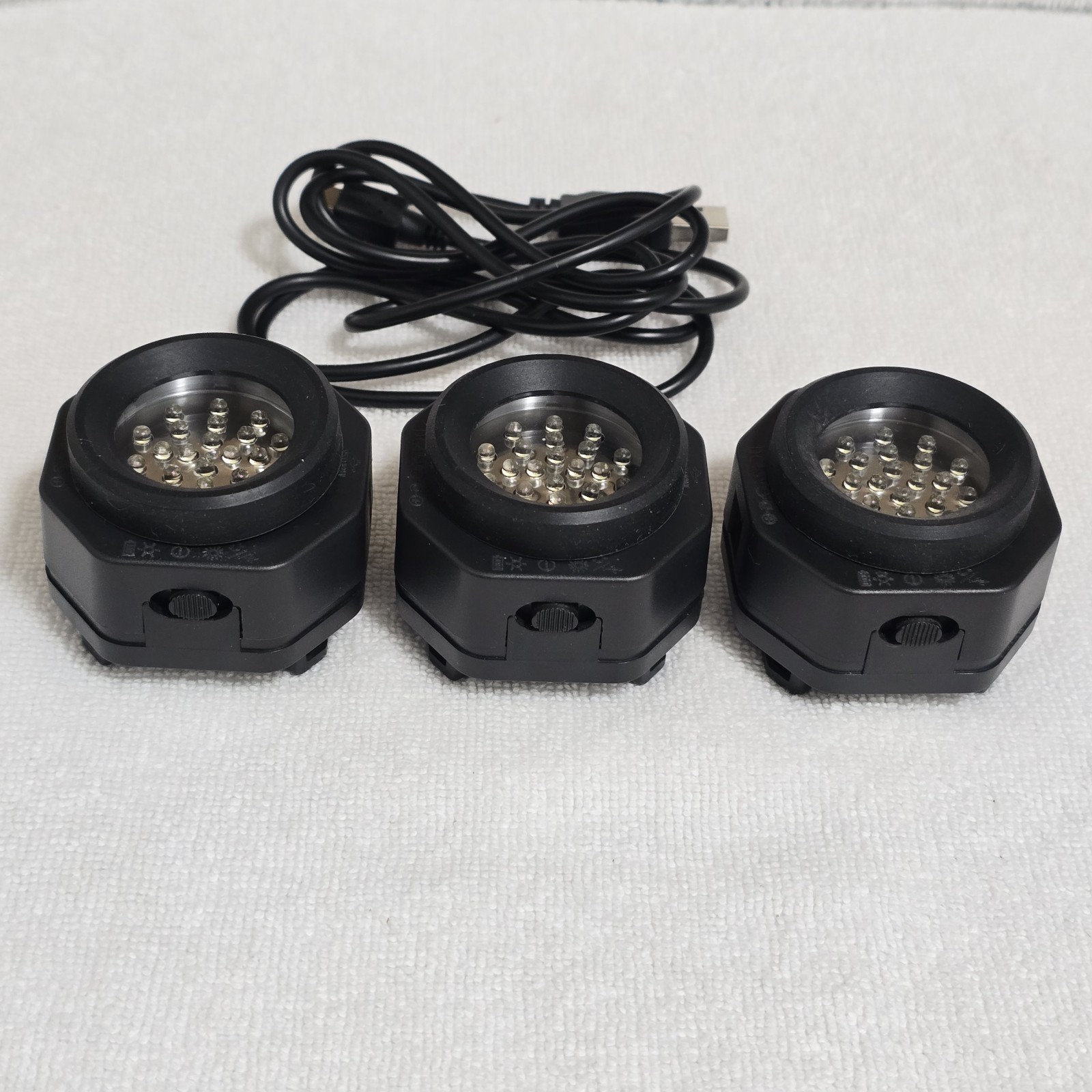 Lot of 3 CoolFire Solar Watch Chargers tc-1046 For Parts / Repair Accessories