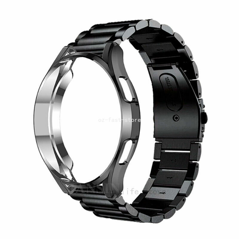 Metal Band Strap +TPU Case Cover For Samsung Galaxy Watch 7 FE 40MM 44MM Watch7