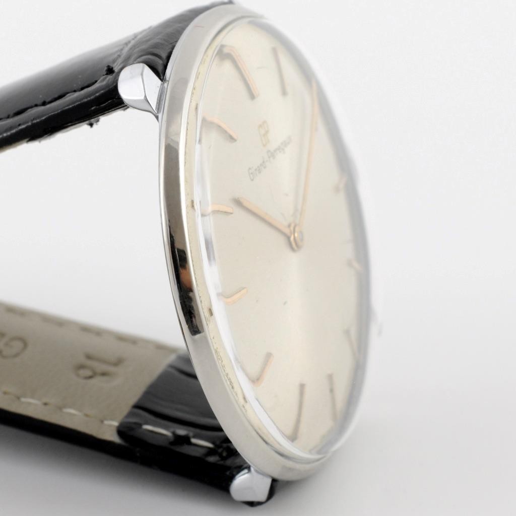CLASSIC GIRARD PERREGAUX NICE VINTAGE DIAL MANUAL WIND ST STEEL SWISS MADE WATCH