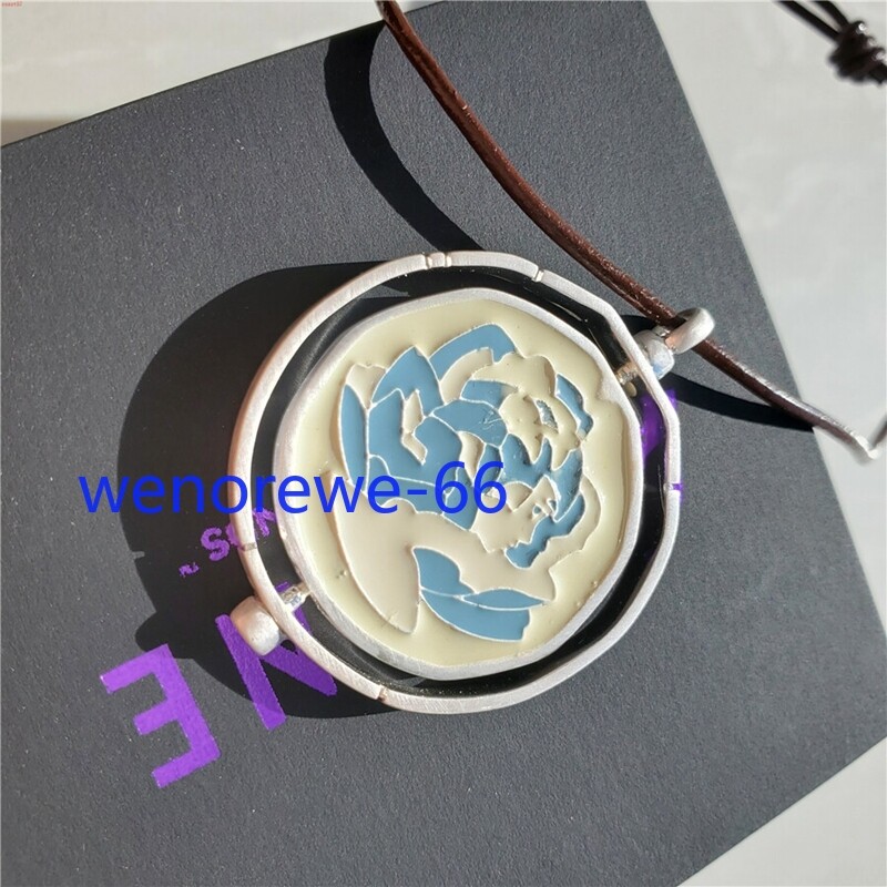 League of Legends Arcane Season 2 Jinx Official Blue Rose Pendant Necklace Gift