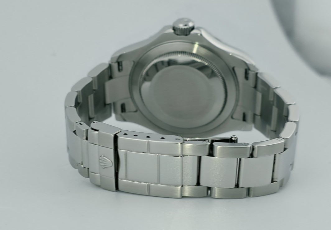 Rolex Yacht Master Oyster Perpetual Date Watch 40mm Platinum Automatic Men 16622