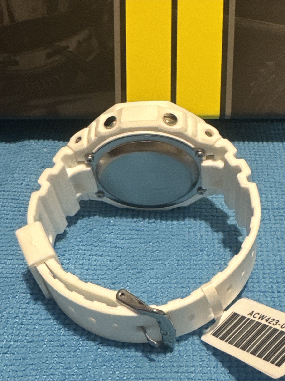 Invicta Activa Sonar ACW423-001 White Sport Watch Dual Time 45.5mm New with Box