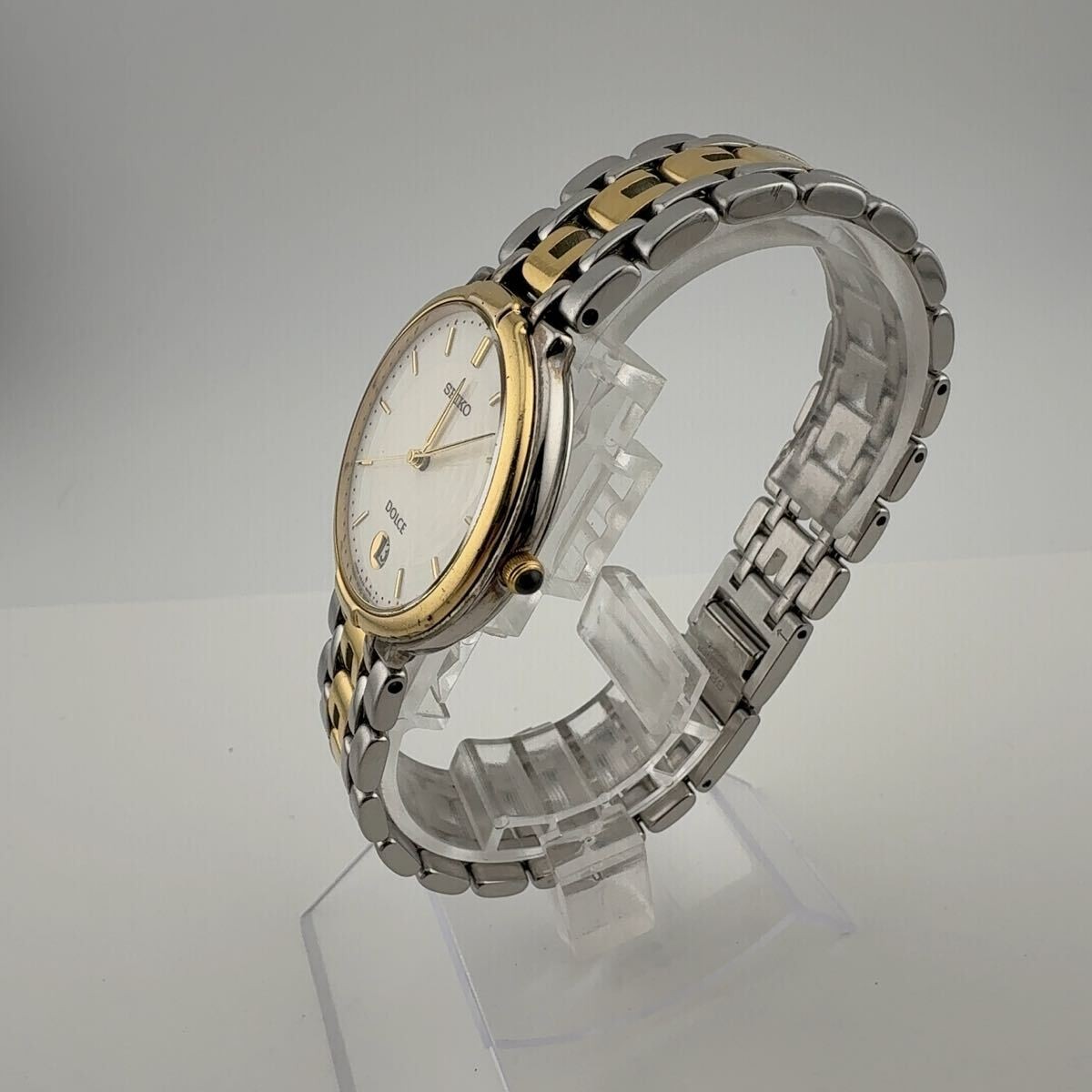 SEIKO 5E32 6A80 Seiko DOLCE Quartz Men s Boys Wristwatch Working Battery Replace