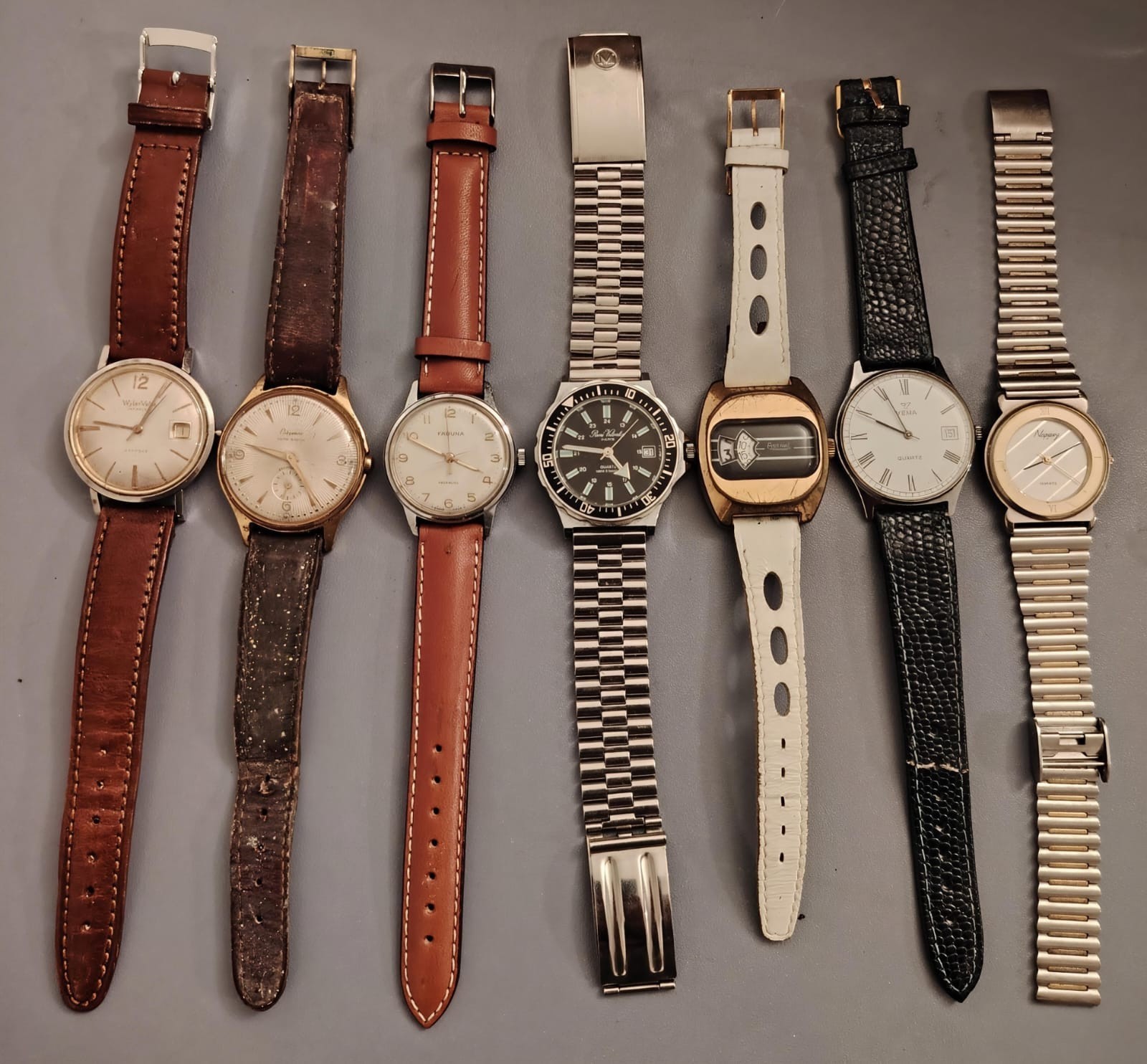 Lot of vintage Wyler, Vetta, Fabuna, Astral, Yema, Nappey, and Polymac…