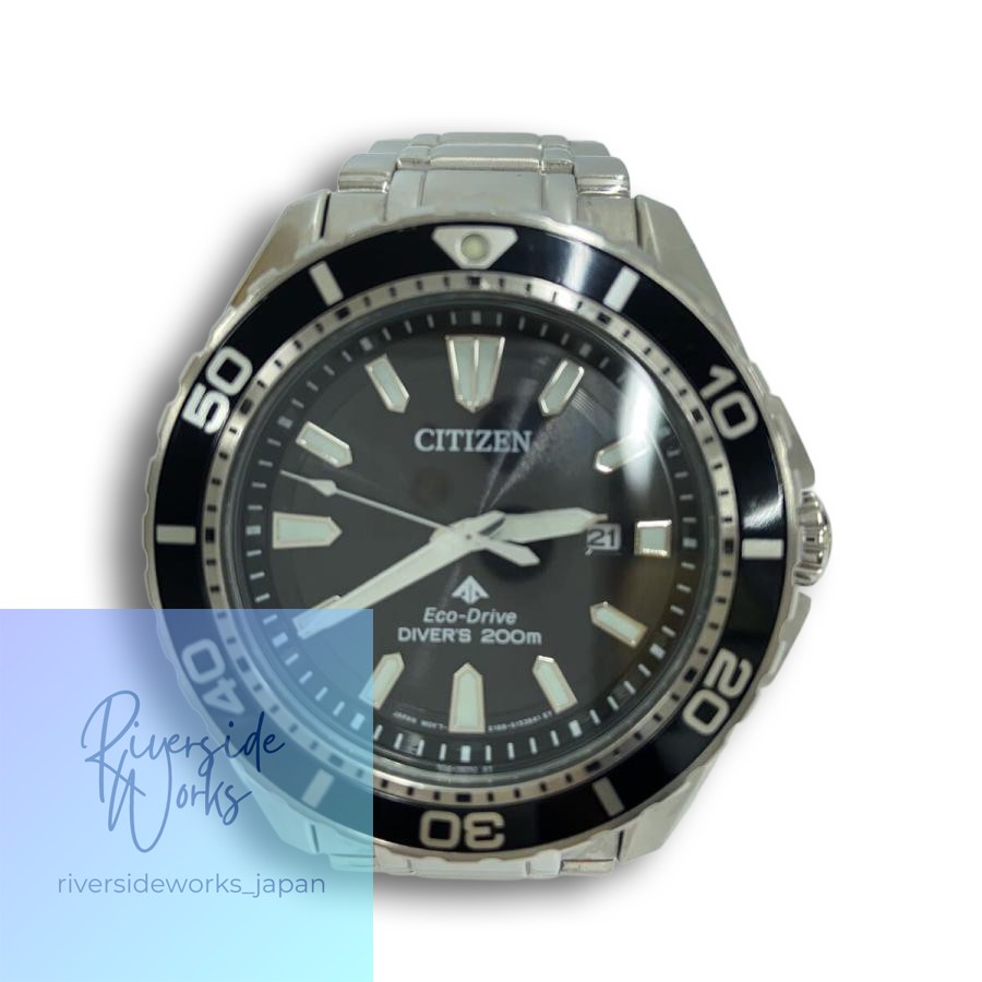 CITIZEN Solar Analog Watch Stainless Black E168-003FR01