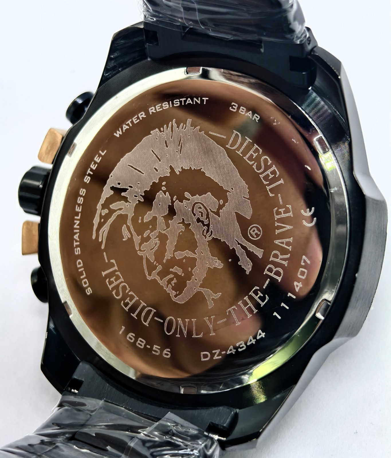 Awesome Diesel 10 Bar ”ONLY THE BRAVE” Chronograph Quartz Men’s Wrist Watch