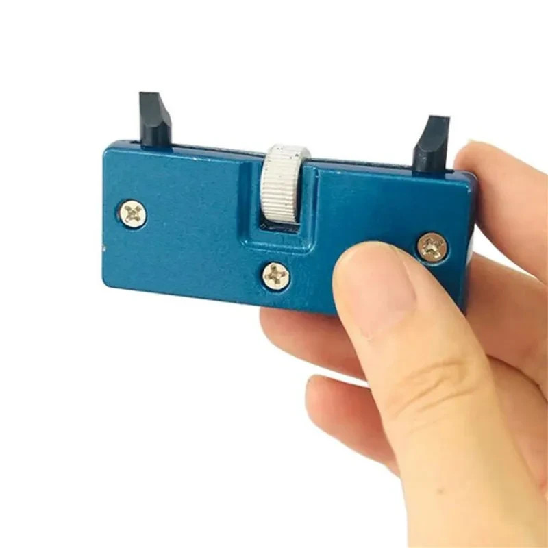 Watch Back Case Opener Wrench Tool Adjustable for Battery Replacement Repair Kit