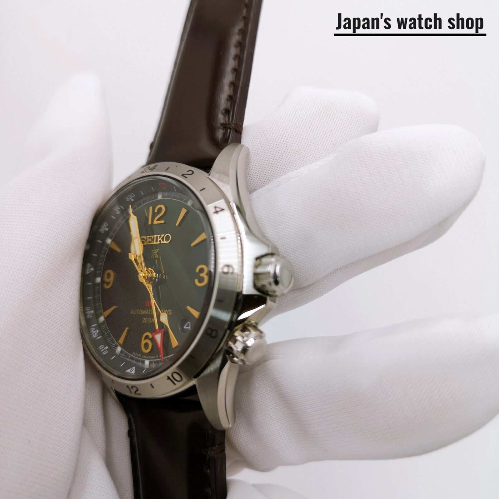 SEIKO PROSPEX Alpinist SBEJ005 Green Mechanical Automatic Men’s Watch New in Box