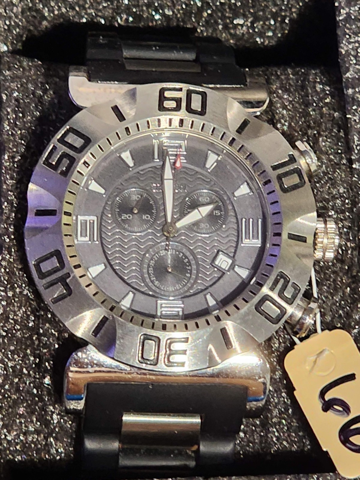 Croton Vortex Limited Edition CC311299 Men’s Watch 1381/3500 – Very Good w/ Case