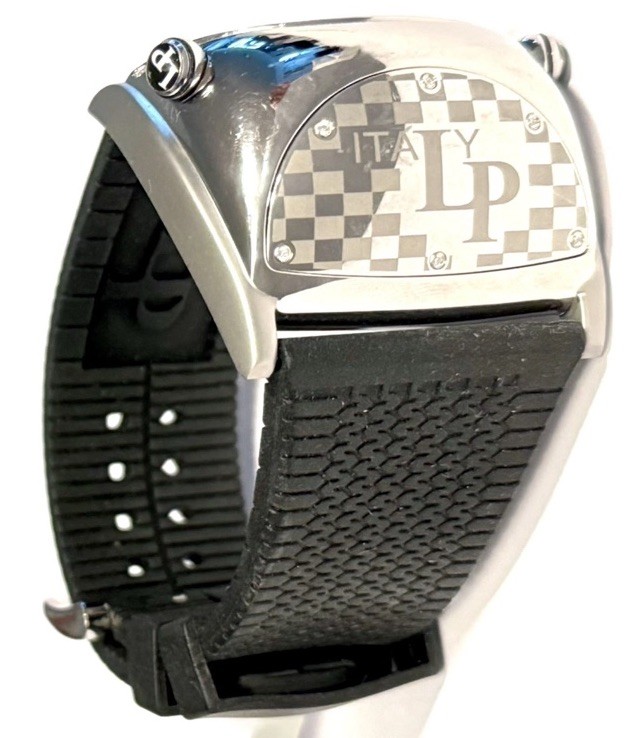 48mm 0.25Ctw Diamond STRATOSPHERE by Lorenzo Pozzan Lucien Piccard-Italy Watch