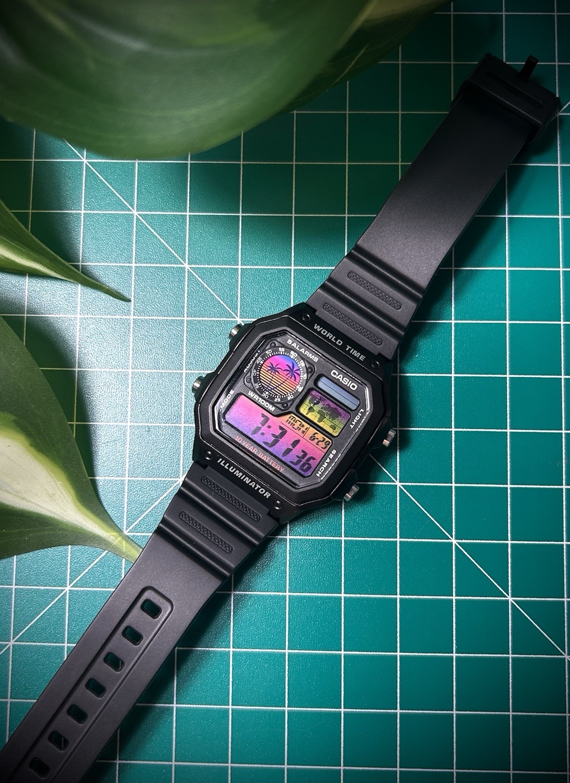 Custom Casio AE1200 Royale Watch | Vaporwave Mod