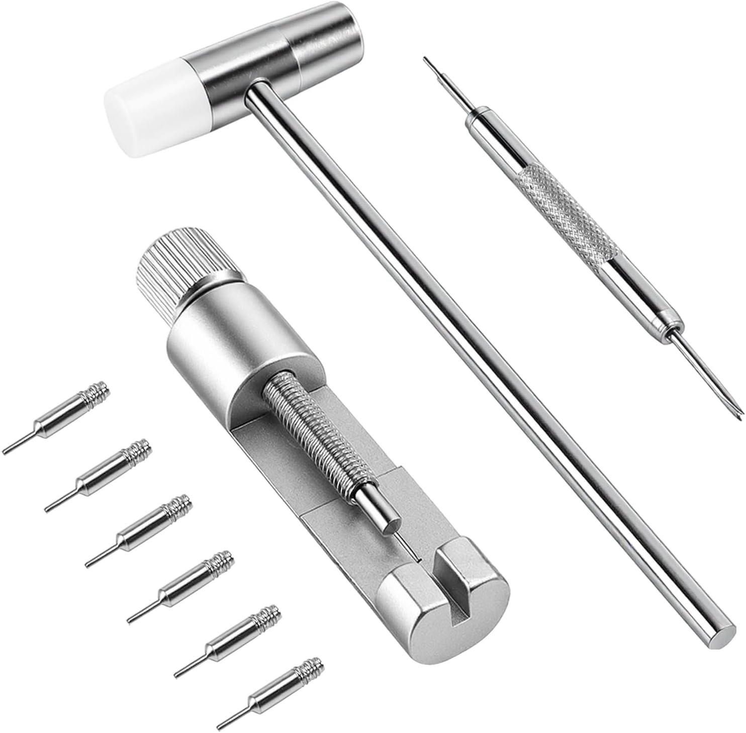 Solid Watch Link Removal Kit, Tools to Adjust and Remove Bracelets，Watch Strap S