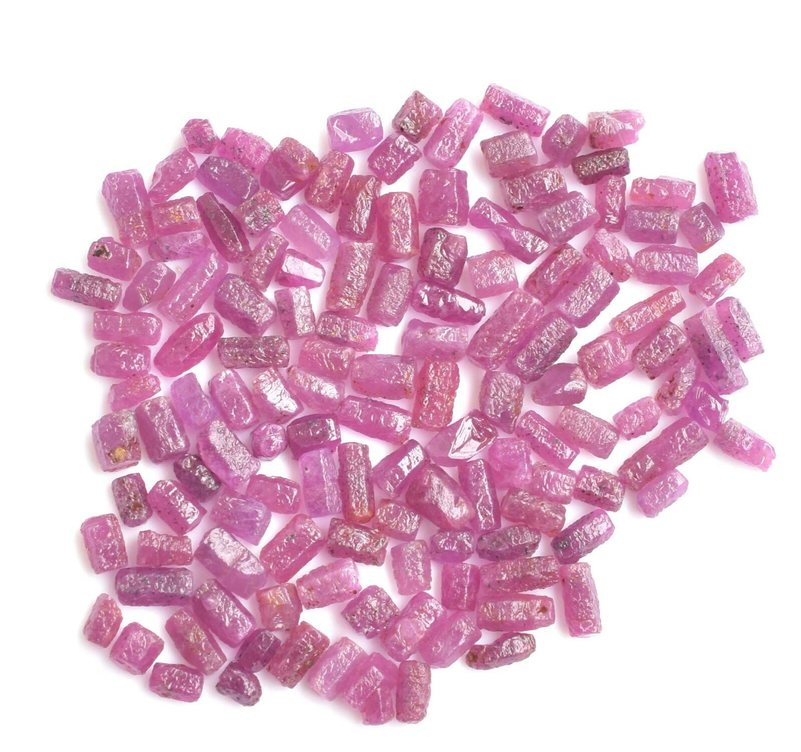 100.00% Natural Burma Reddish Pink Ruby Earth-Mined Loose Rough Lot 300.00 Ct