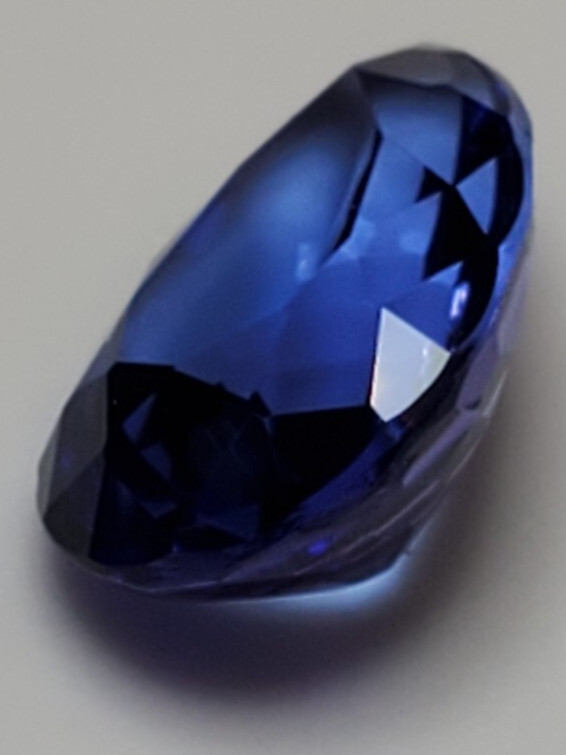 1.98 CTS , PEAR-SHAPED, TEARDROP CUT BLUE TANZANITE 10.25 MM – USA SELLER