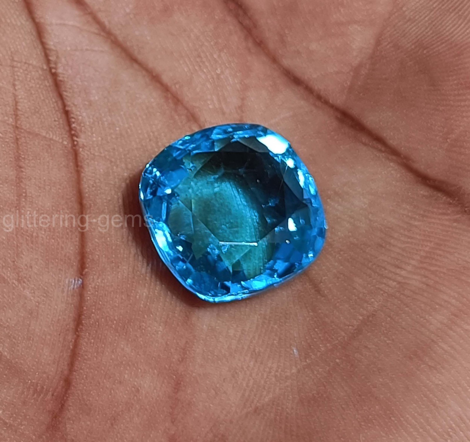 From Mine to Masterpiece – 13.60 Ct Cushion Cut Certified Natural Sapphire 5SDQ