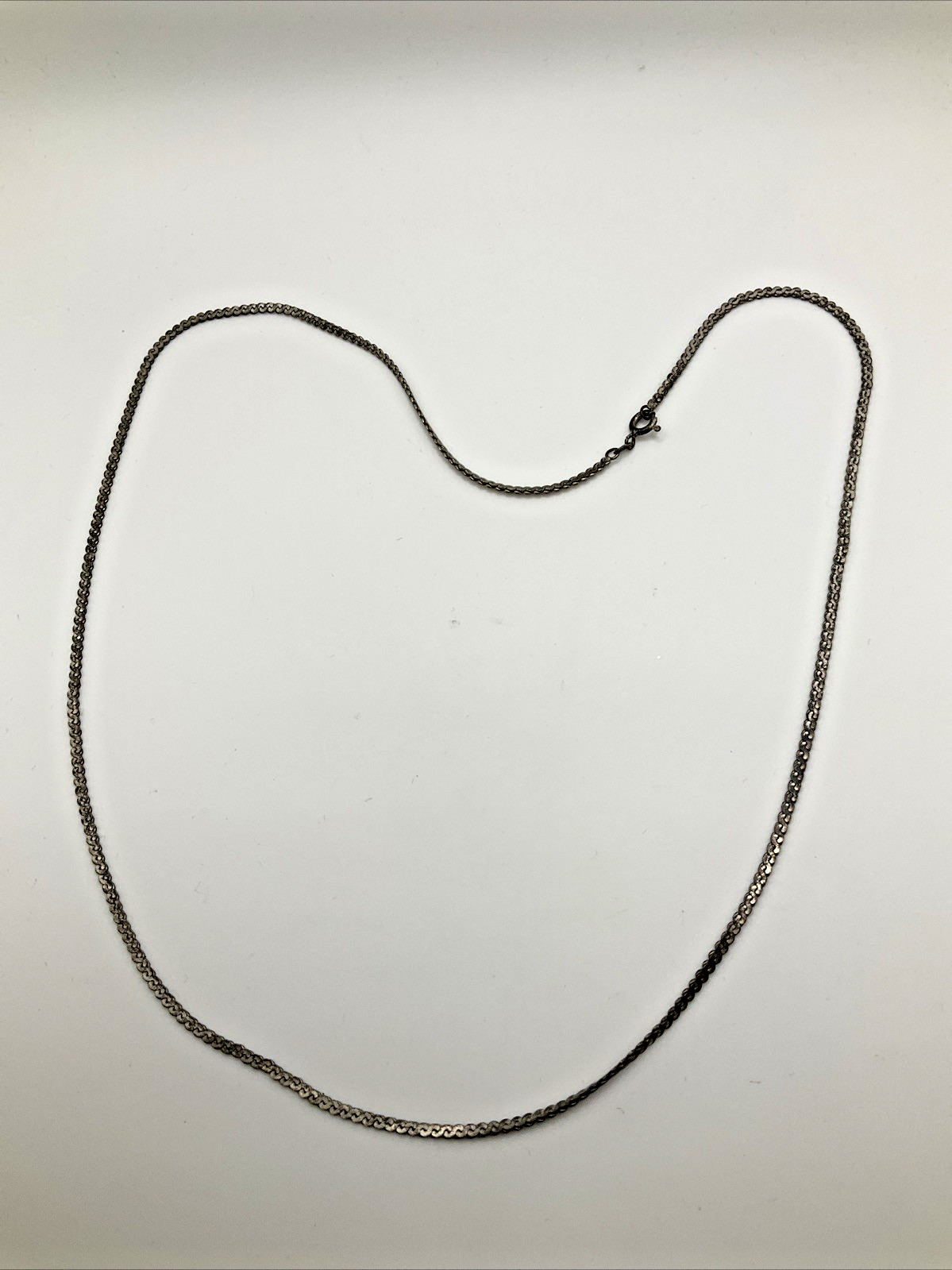 Marked 925 Silver Necklace Vintage
