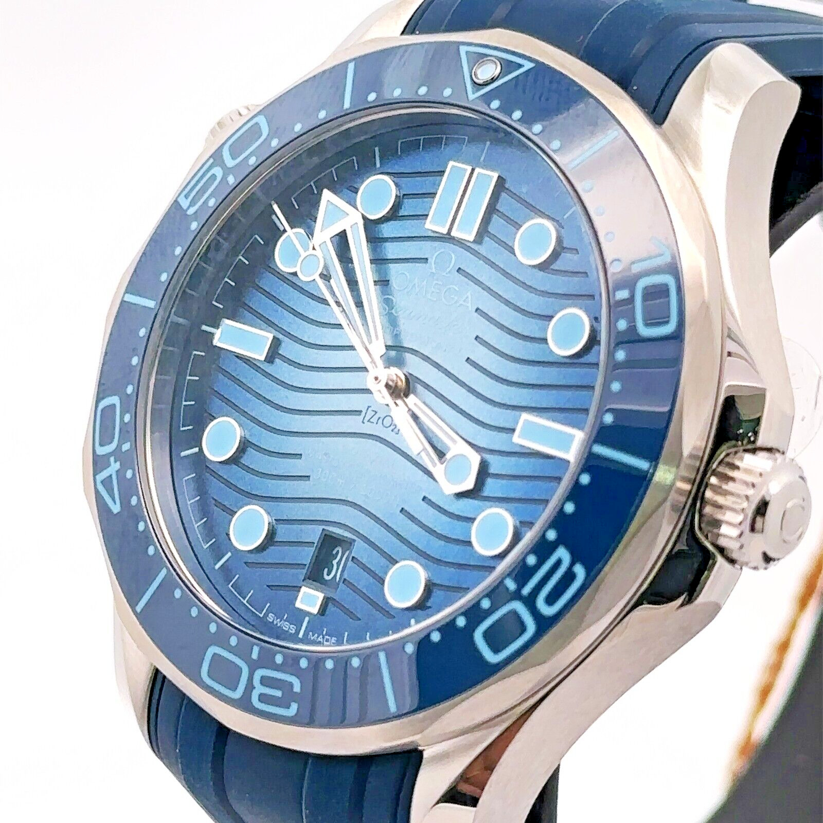 Omega Seamaster Diver 300M Summer Blue Edition 42mm -210.32.42.20.03.002 – New !