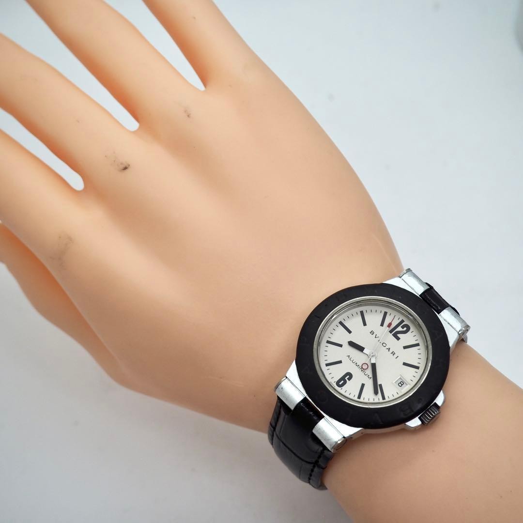 BVLGARI Aluminium AL38TA 38mm White Dial Automatic Men’s Watch