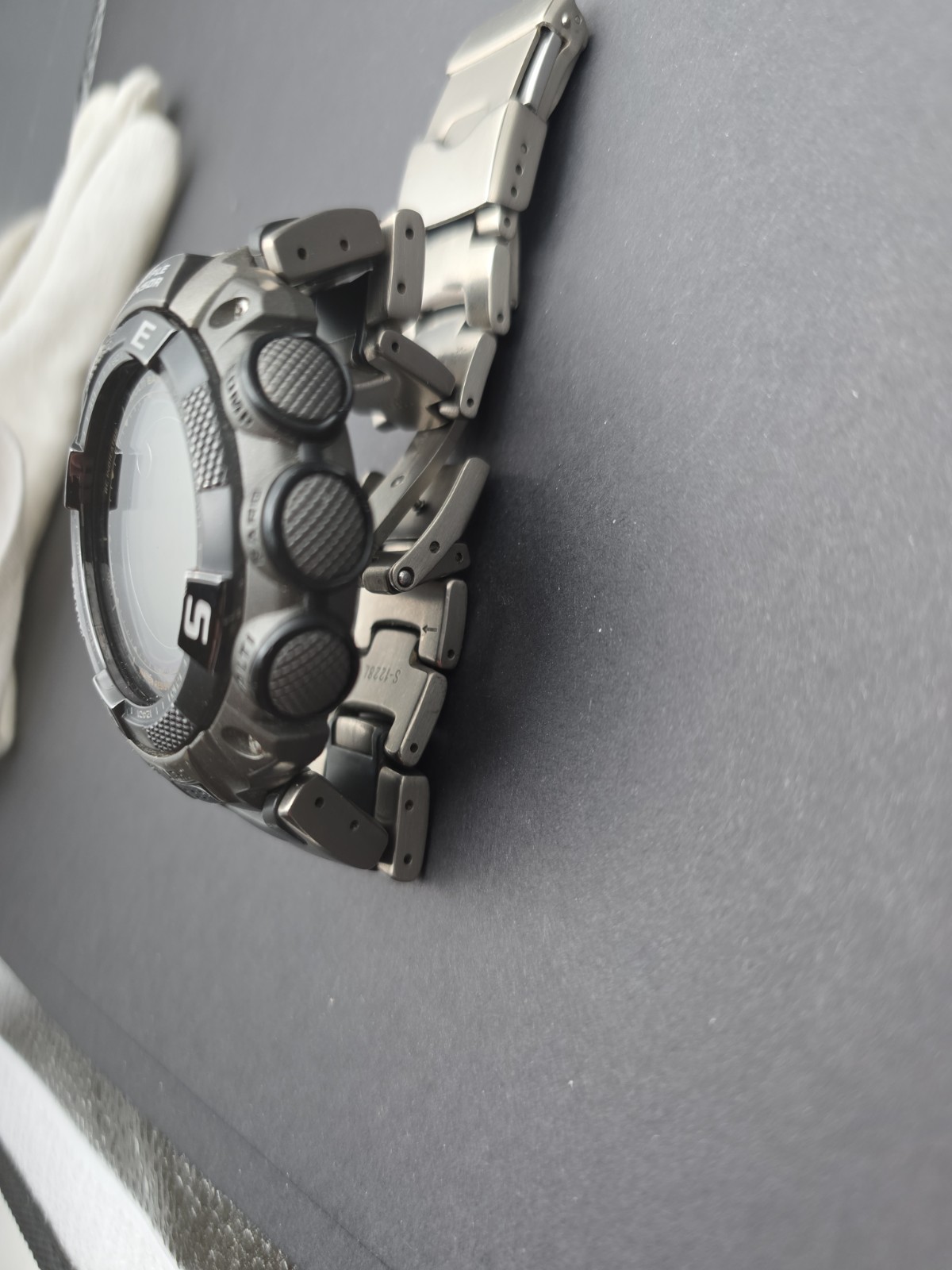 Casio Pathfinder PAW-1500T Titanium Triple Sensor Solar Atomic Watch 3134 Works