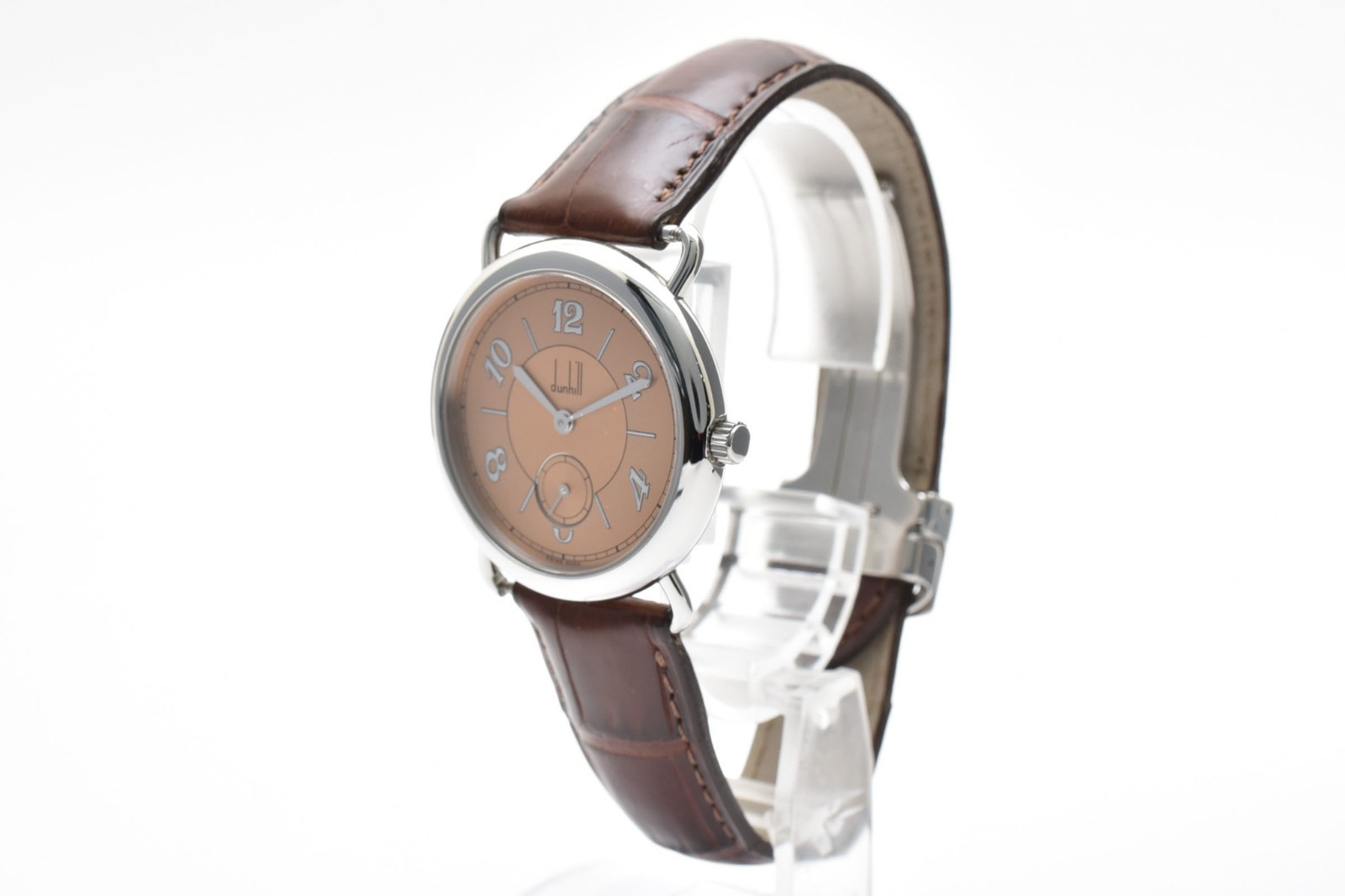 [Near MINT w/ Box] DUNHILL Centenary 100th Anniversary 33mm Quartz Men’s Watch