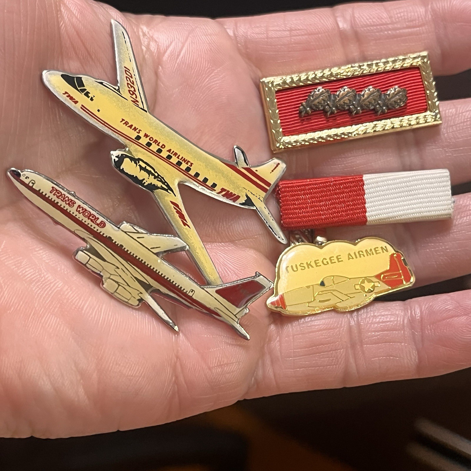 Collection Vintage Junk Drawer Lot Tie Bars Lapel Pins Single Cufflinks 38 Items
