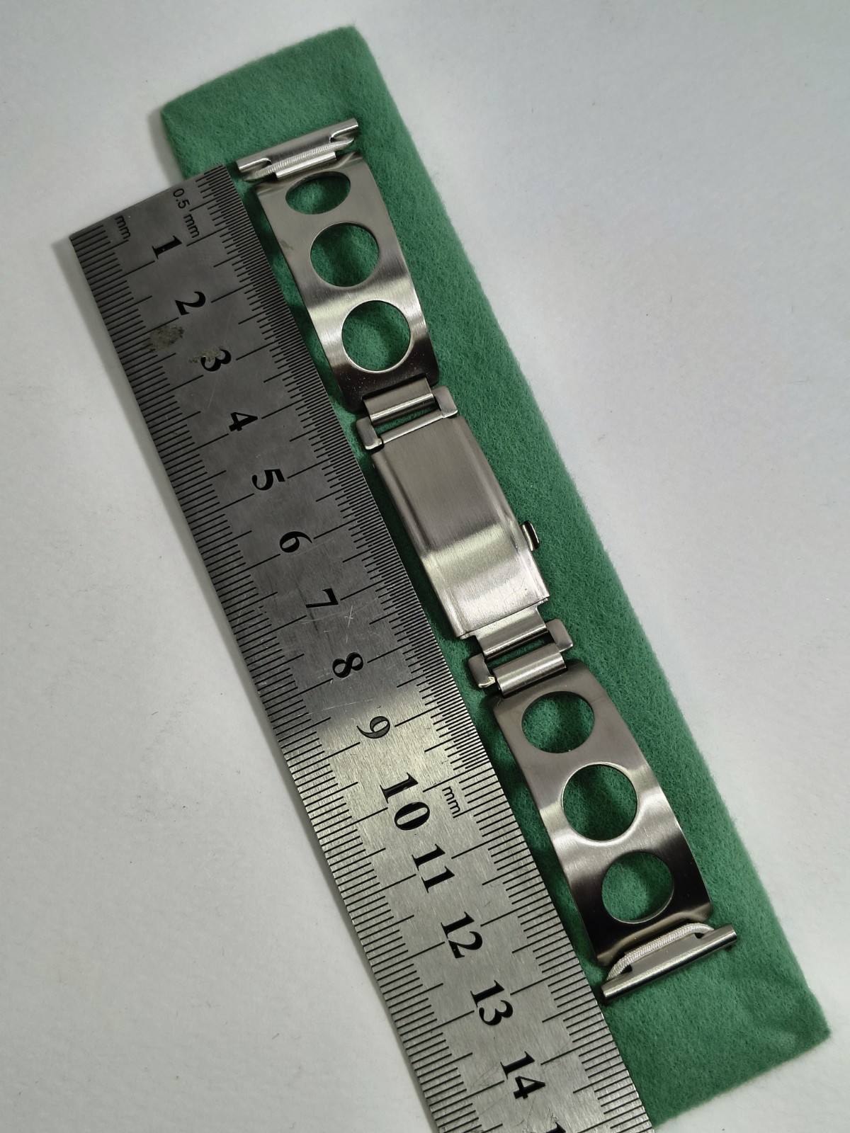 Vintage Expandro Watch Rally Bracelet Nos 20mm XL 13.5cm-15.5cm
