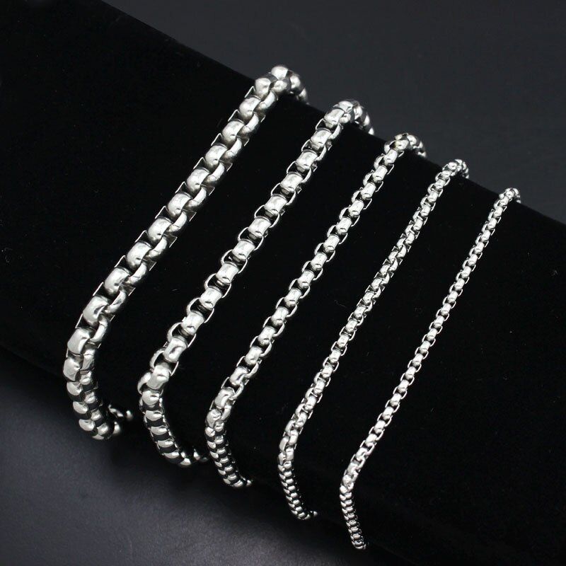 Fashion Stainless Steel Bracelet Metal Link Chains Bracelets Women’s Jewelry 1pc