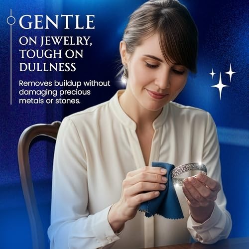 Jewelry Polishing Cloths – Pre-Treated for Gold, Silver & Platinum – Eco-Friendl