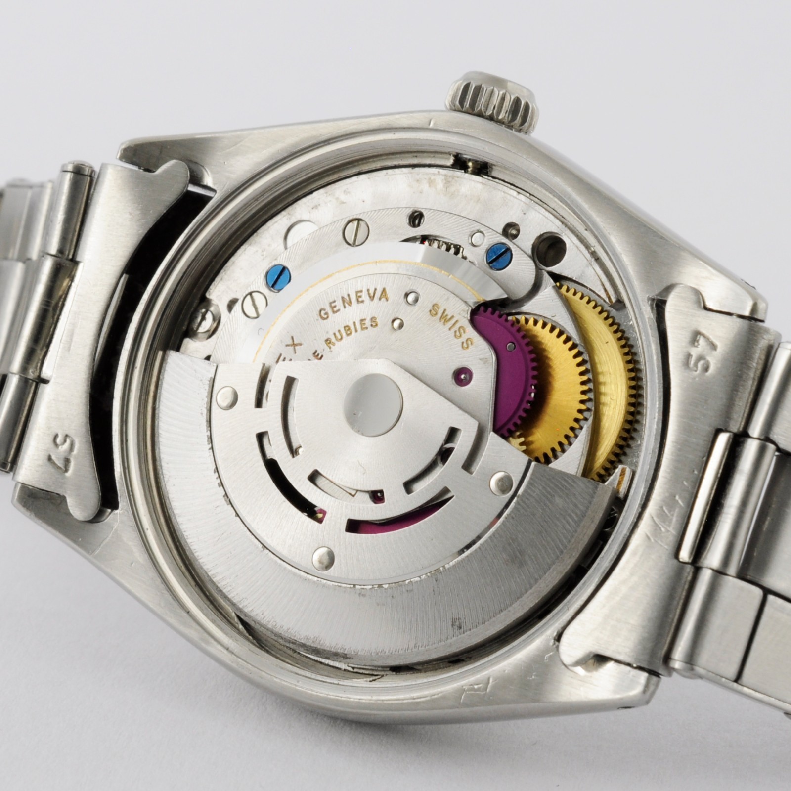 SWISS ROLEX OYSTER PERPETUAL AIR-KING 5500 1002 AUTOMATIC GENTS WATCH BRACELET