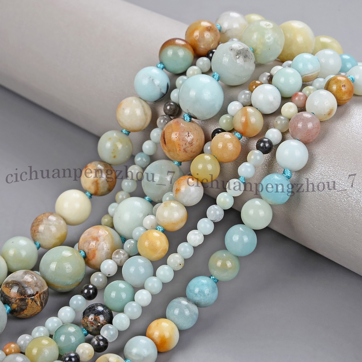 Natural 3 Rows 4x6mm Faceted Black Labradorite Rondelle Beads Necklace 17-19”