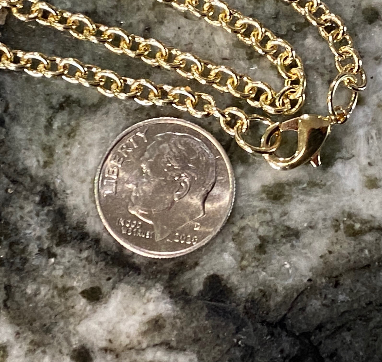 NEW Never Worn Temple St. Clair for Target 14k Gold Plated 30″ Necklace Chain