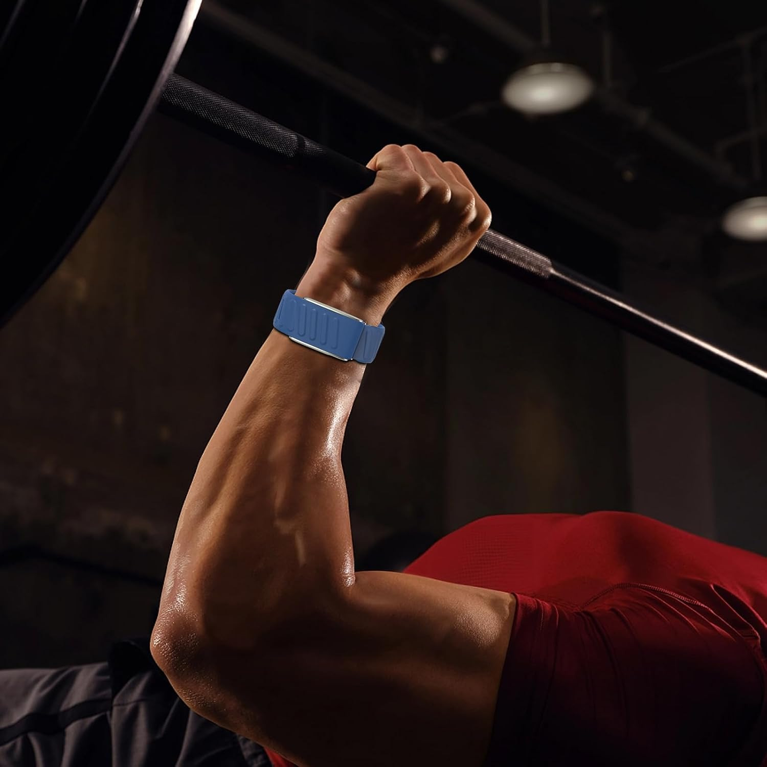 Silicone Sport Band Compatible with Whoop 5.0 Band Strap Men Women