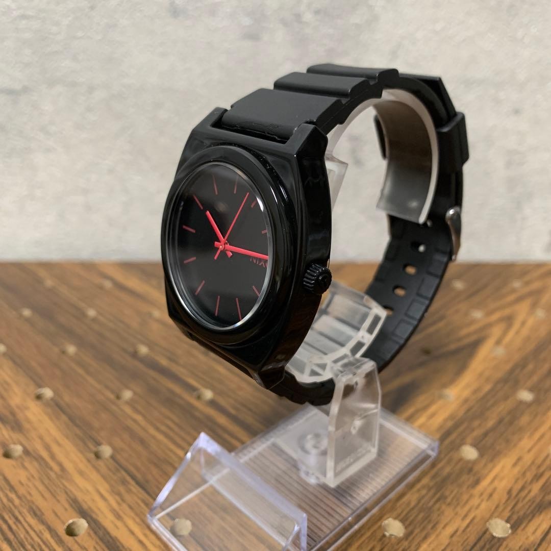 NIXON THE TIME TELLER P Black Working Item
