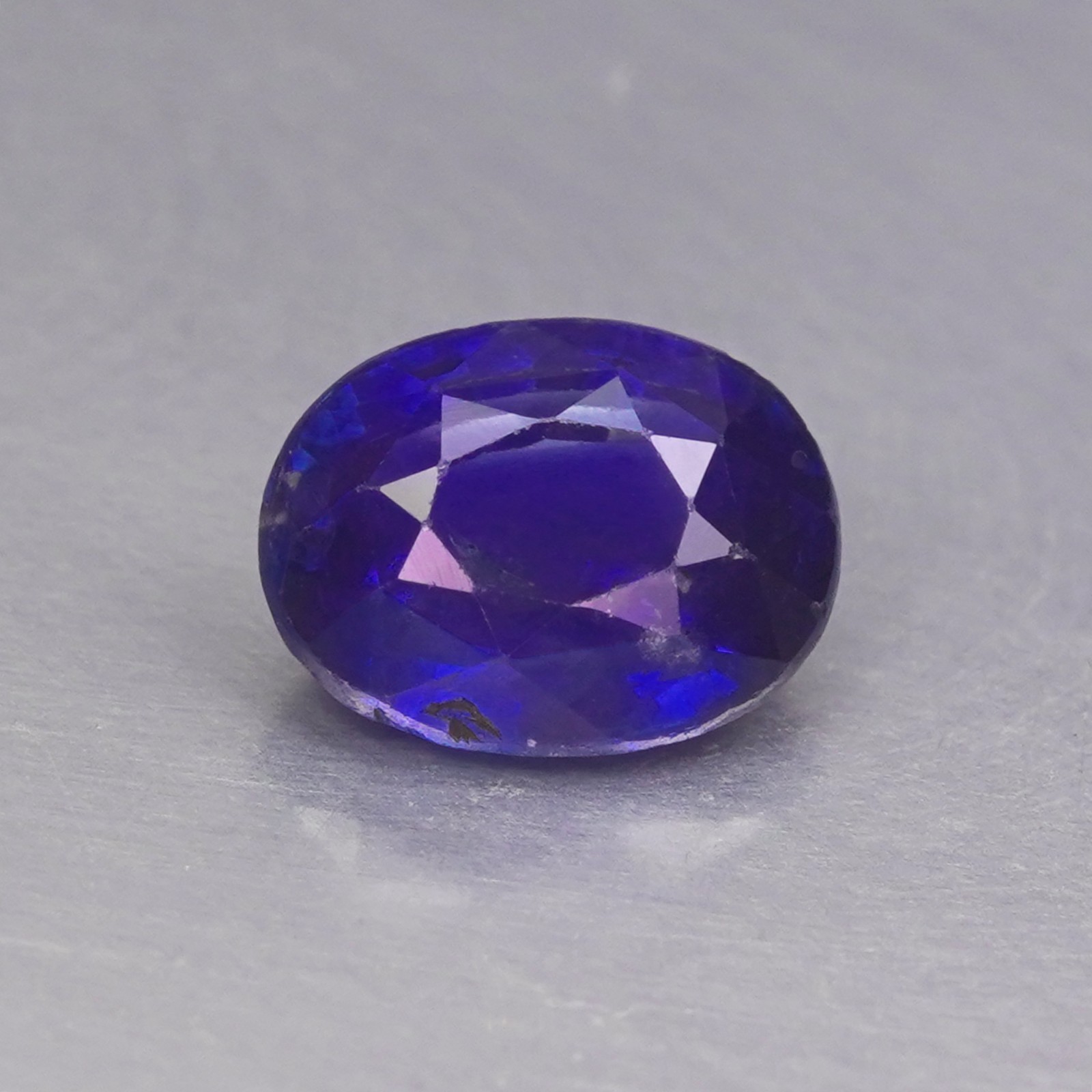 1.06 Ct Natural Srilankan Blue Sapphire Oval Cut 6x4mm Gemstone for Jewellery