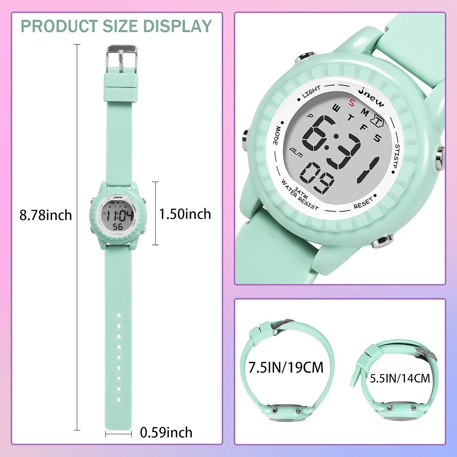 Watches for Girls Age 5-12 Birthday Gifts for 4-13 Year Olds
