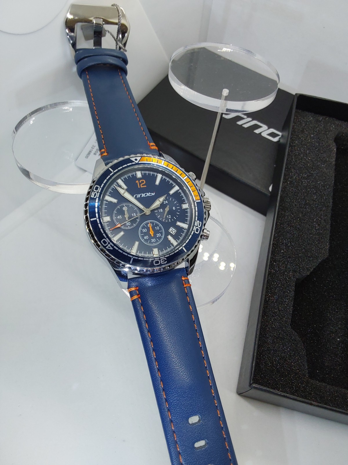 Chronographer Blue Dial Men’s 44mm Watch