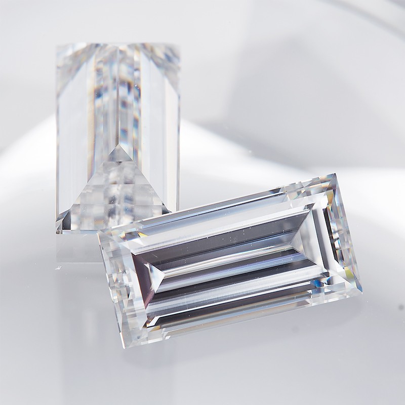 Baguette Cut Loose Moissanite Stone D Colors VVS1 Brilliant Gemstone All Sizes