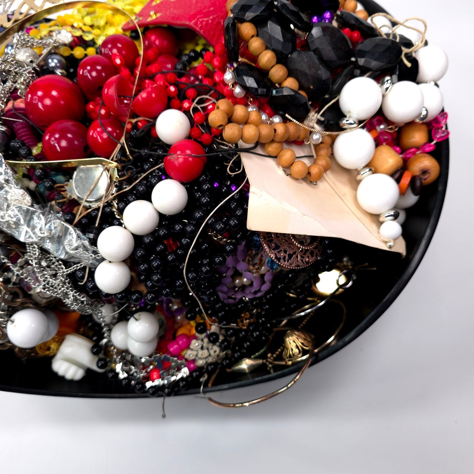 10 lb Vintage to Now Mixed Jewelry Lot Costume Craft Repair Junk Resale J45