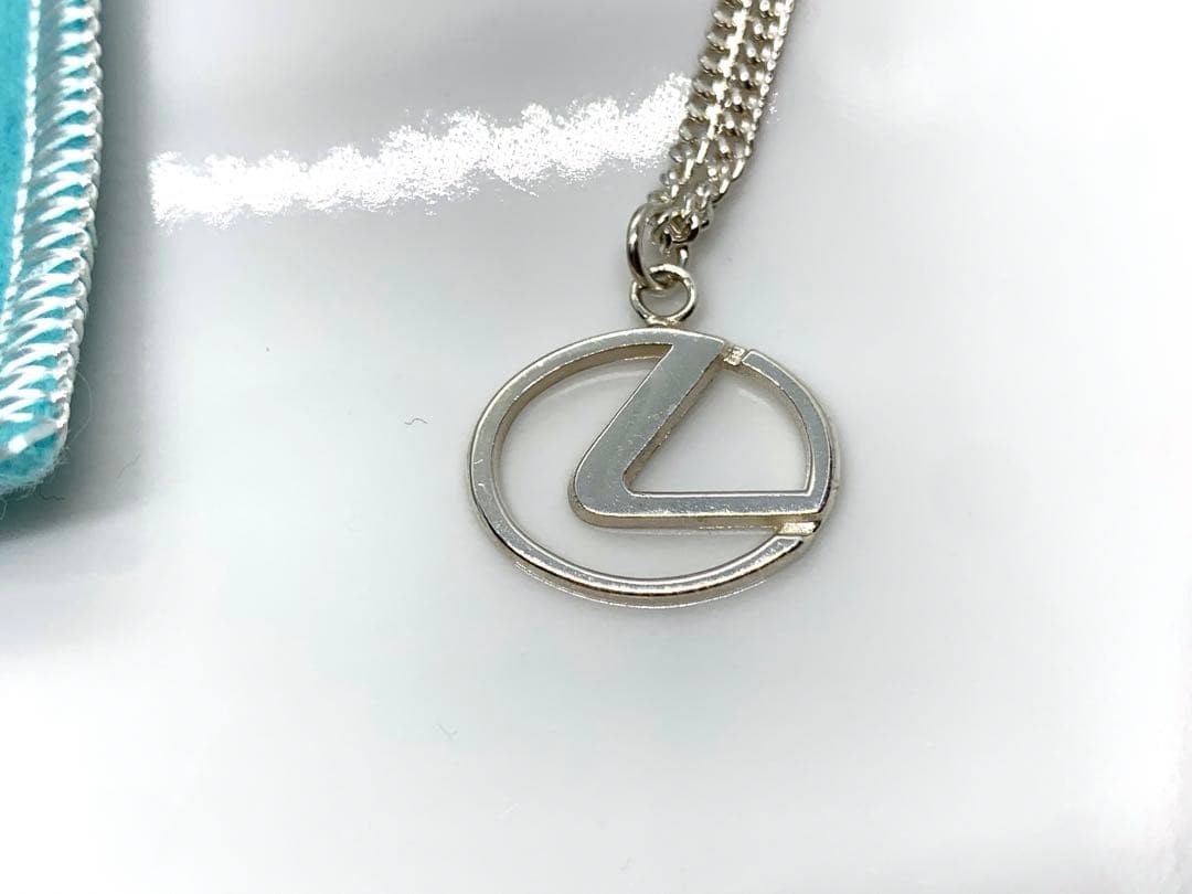 Tiffany & Co. x LEXUS Collaboration Necklace Sterling Silver 925 Ultra Rare