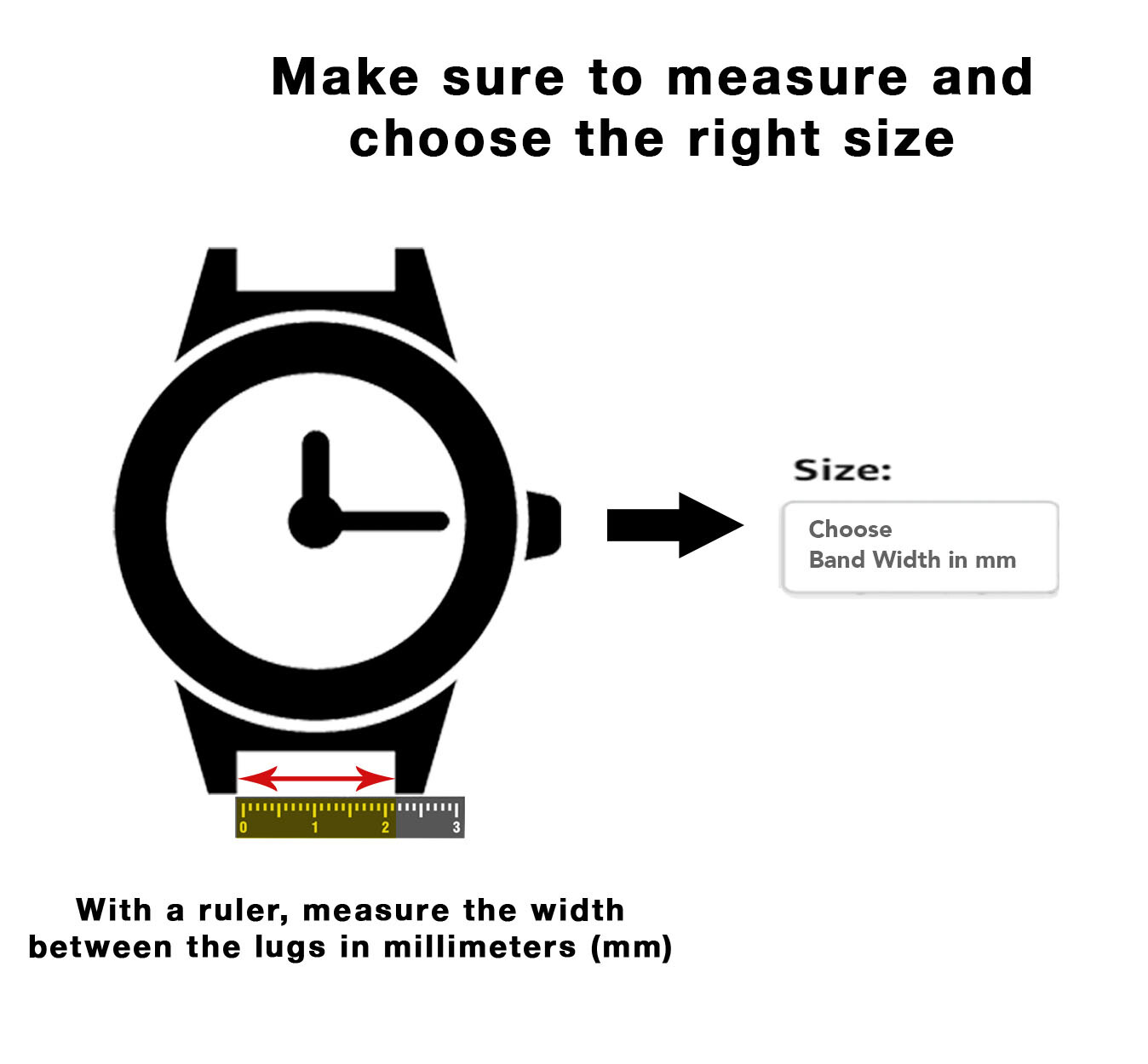Bandini 20mm 22mm 24mm Canvas Nylon Weave Watch Band, Fabric 2 Piece Strap, Hoop