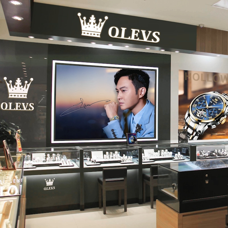 OLEVS 9920 Hot Selling Multi-functiom Luminous Date Display Mechanical Watch