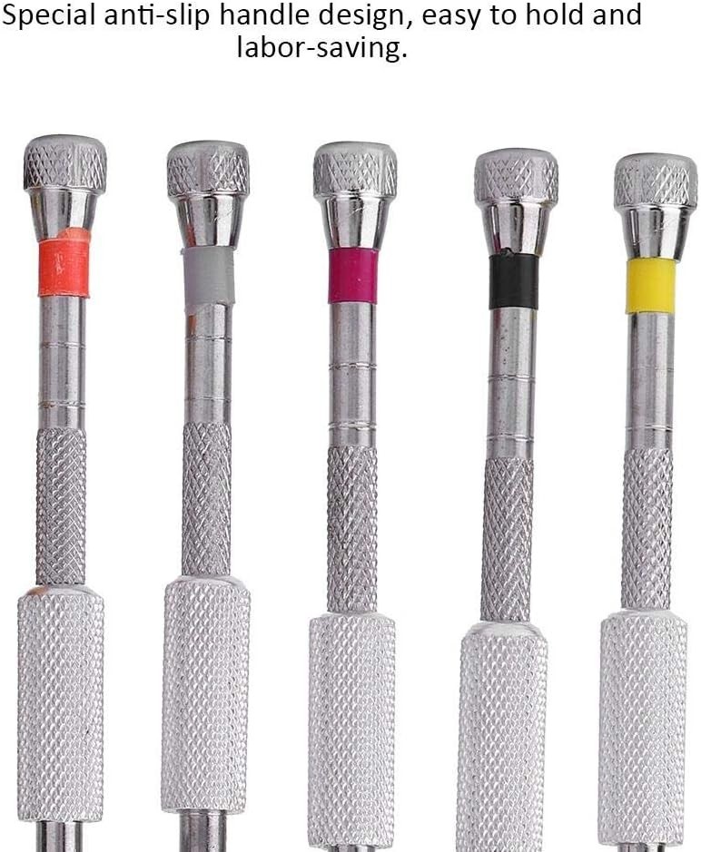 Ergonomic Screwdriver Tool Kit – Perfect for DIY Watch & Eyeglass Repairs