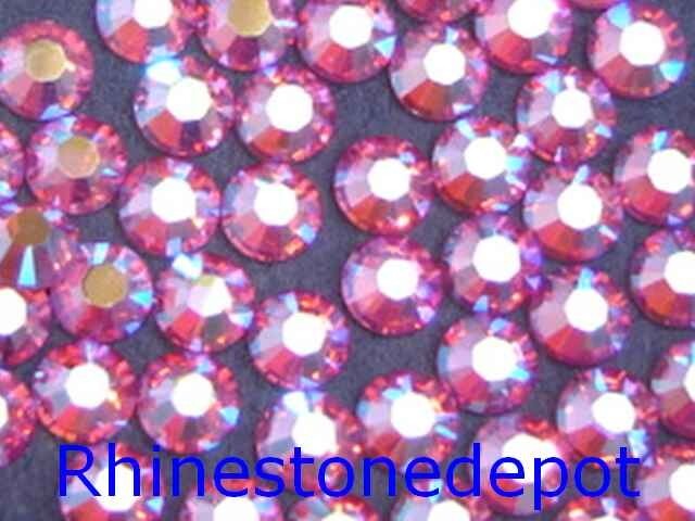 SS12 ROSE AB Preciosa Maxima Rhinestones 144 pcs
