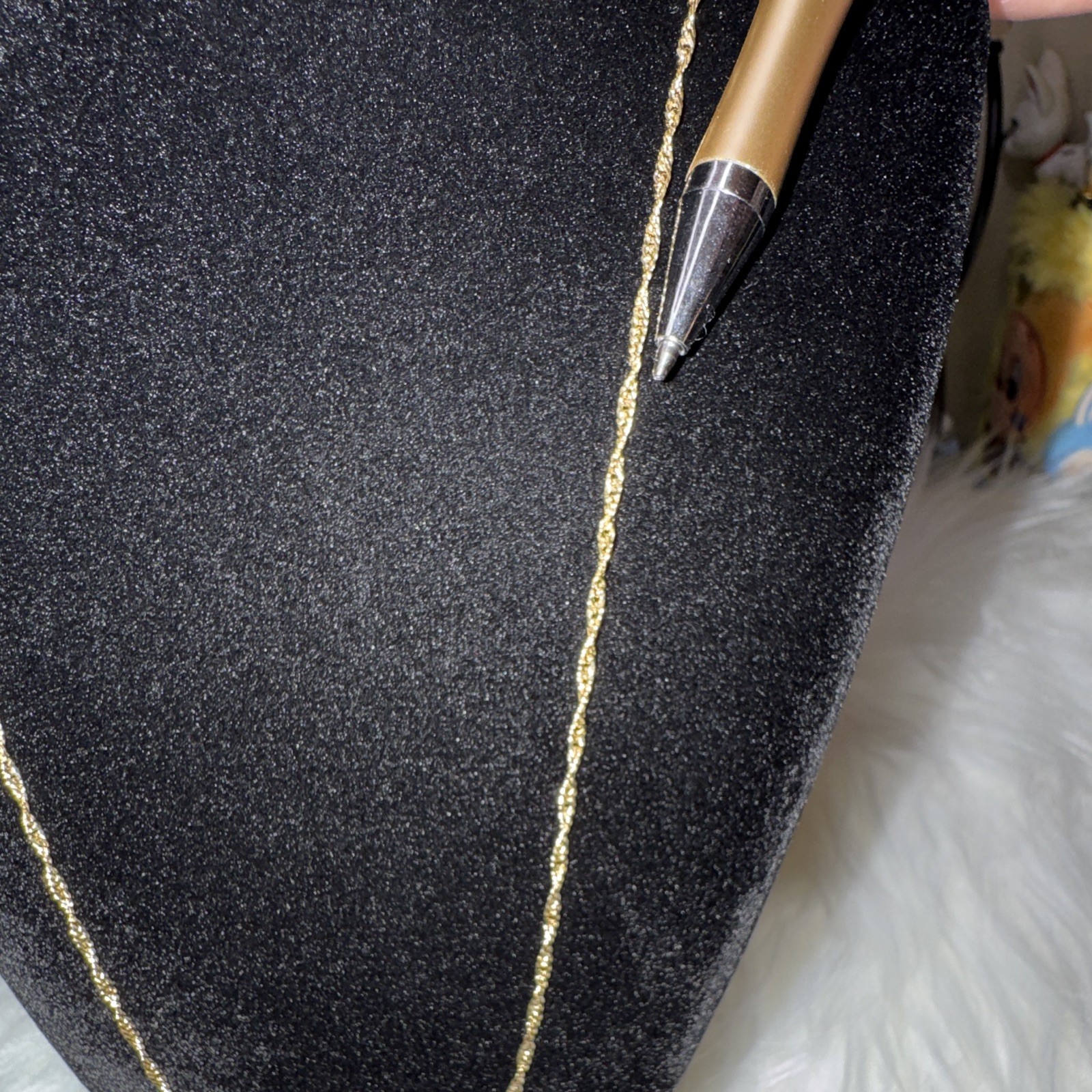 Singapore 14K Gold Filled Dainty Chain Necklace 19.5inch, 1.6mm Lobster Clasp