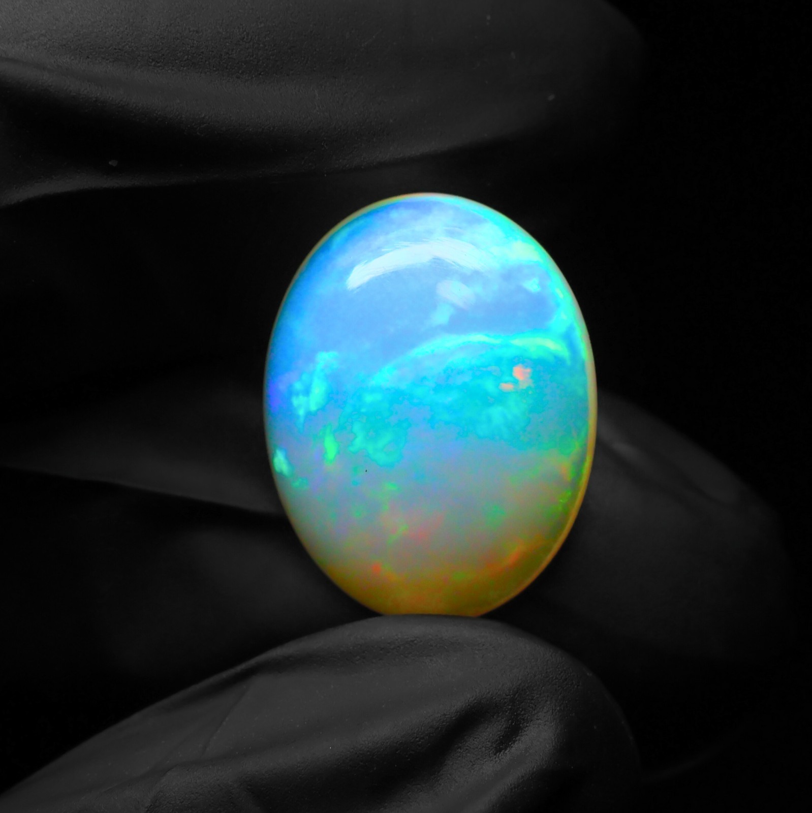 6.10 Ct Opal Oval Gemstone, AAA Welo Opal Cabochon, Natural Opal Jewelry making