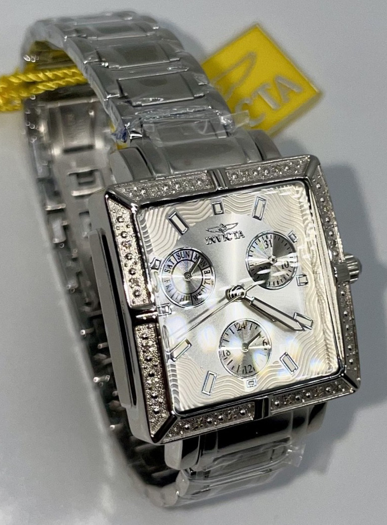 Invicta Wildflower 0.07 Carat Diamond Women’s Watch – 32.6mm, Steel (5377)