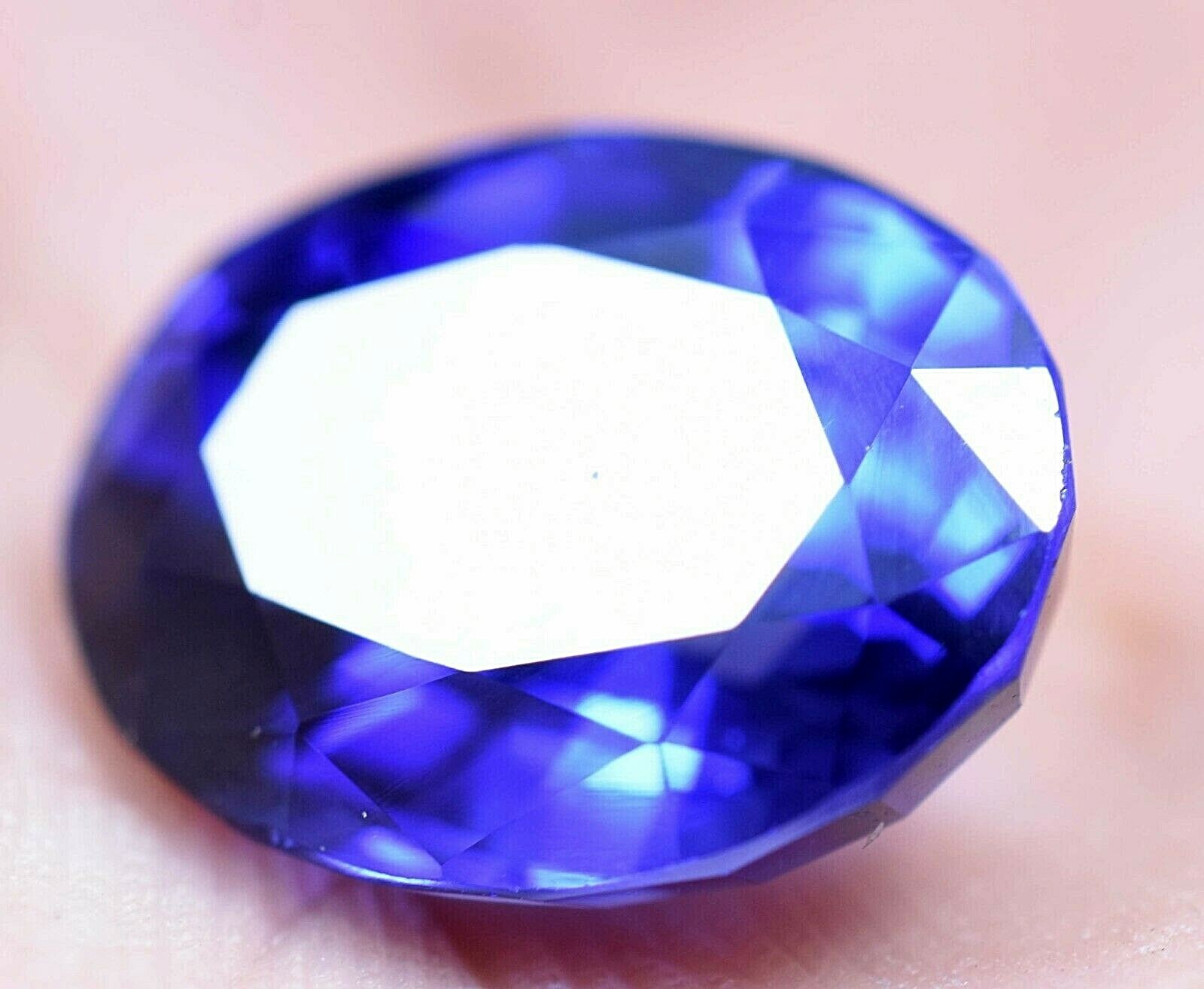 7.90 CT Natural california Benitoite GGL Certified Top Quality Treated Gem