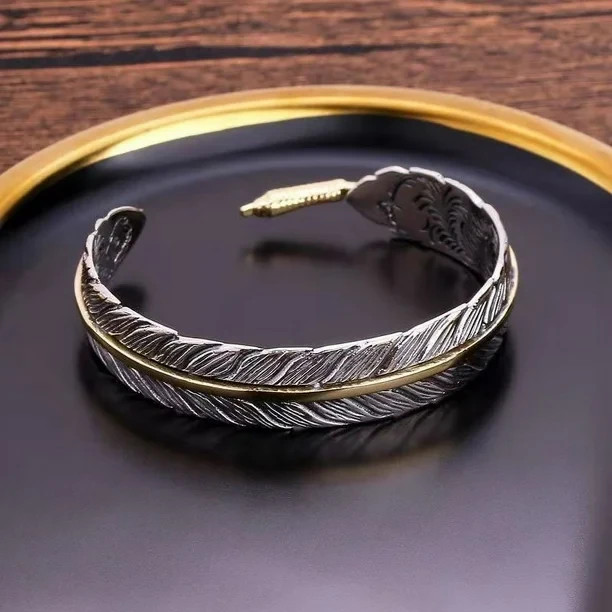 2025 Hot Angel Wings Bracelet Vintage Chic Copper Bracelet Adjustable